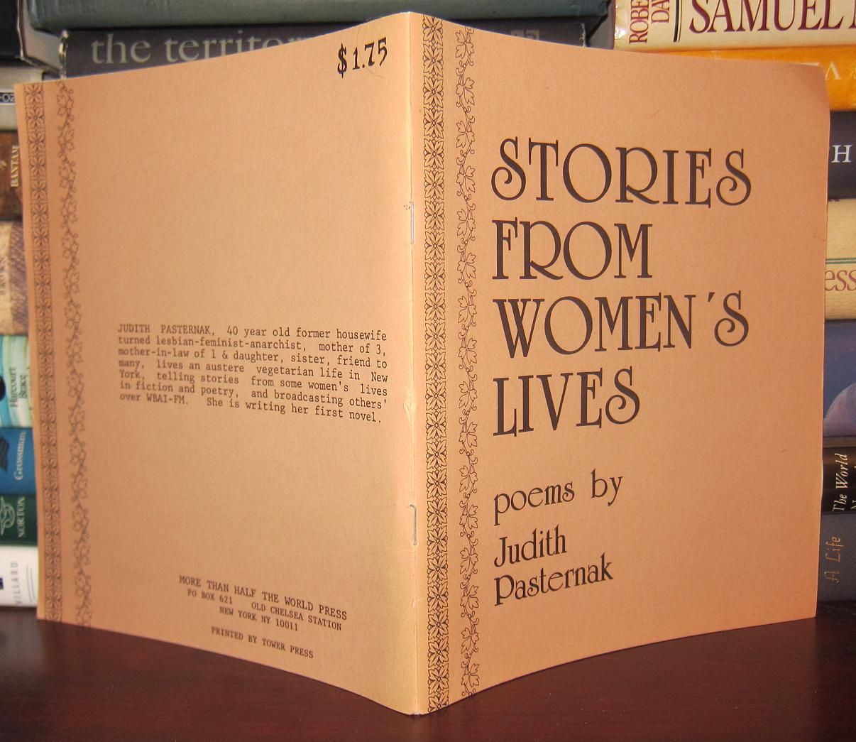 PASTERNAK, JUDITH - Stories from Women's Lives