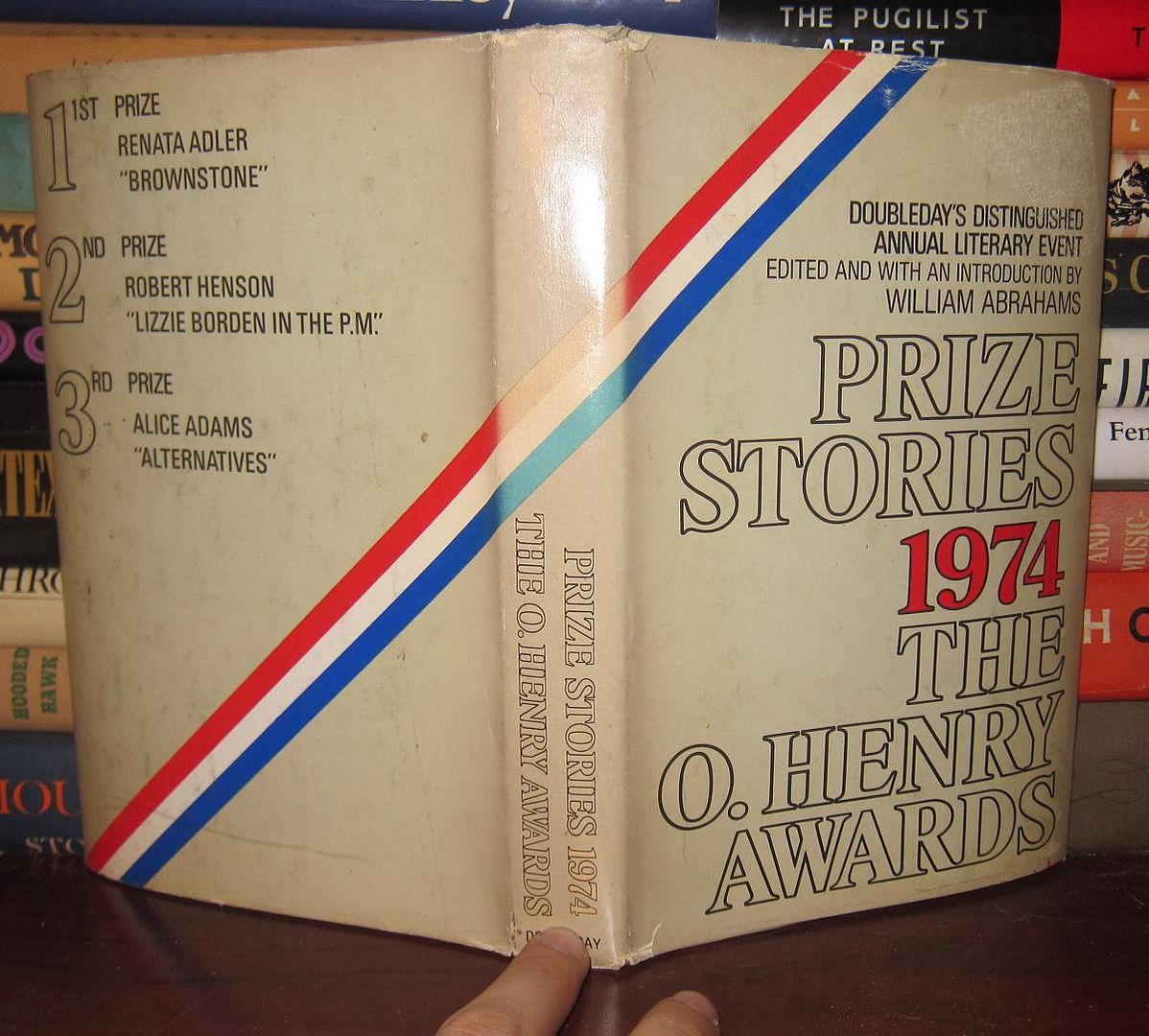 ABRAHAMS, WILLIAM - Prize Stories 1974 the o. Henry Awards