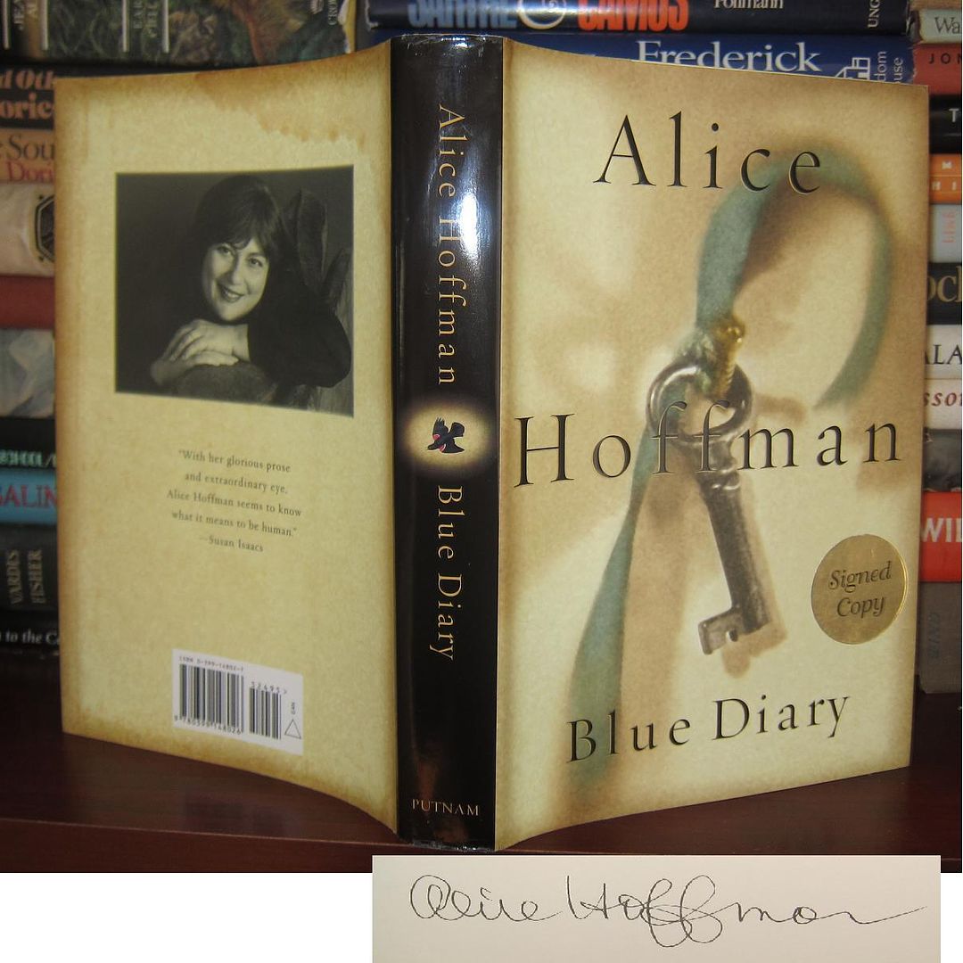 HOFFMAN, ALICE - Blue Diary Signed 1st