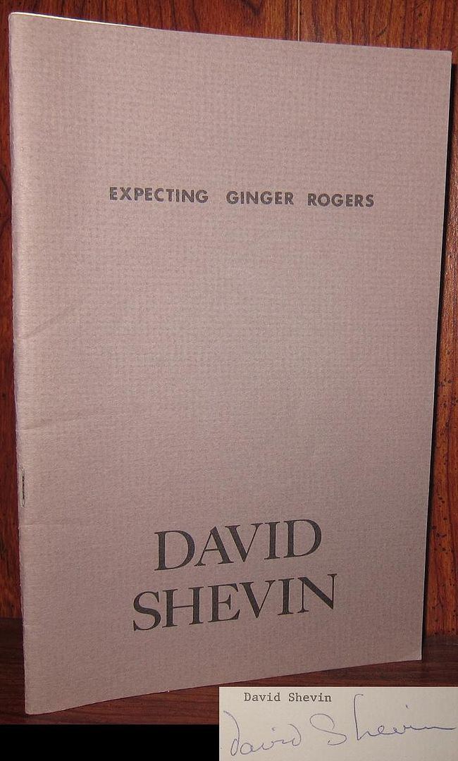SHEVIN, DAVID - Expecting Ginger Rogers Signed 1st