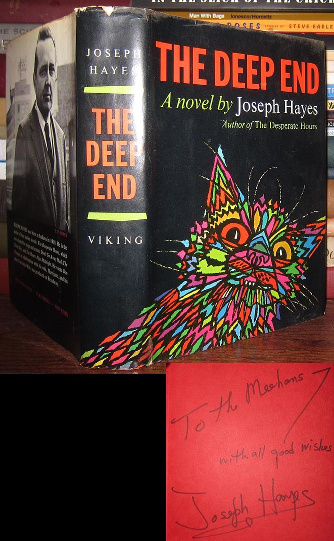 HAYES, JOSEPH - The Deep End Signed 1st