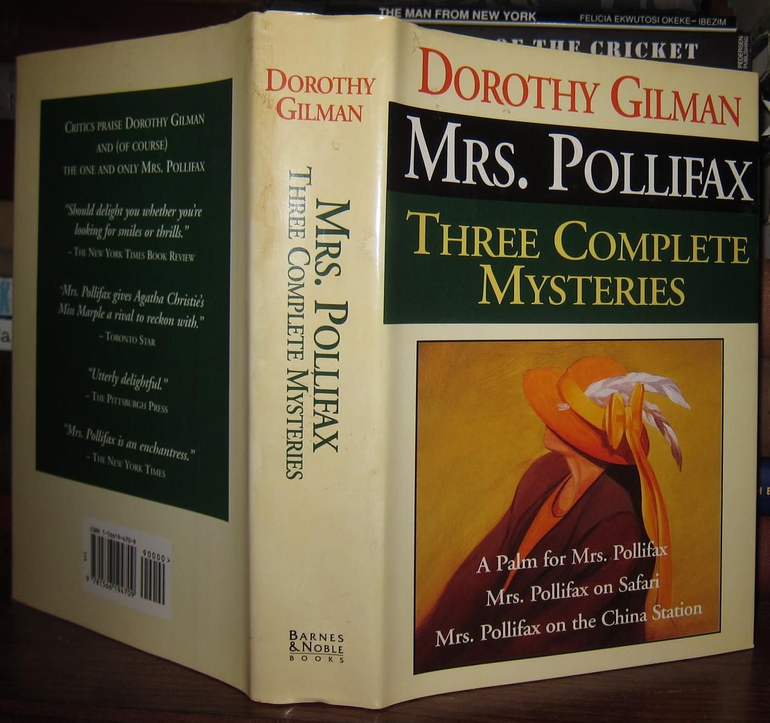 GILMAN, DOROTHY - Mrs. Pollifax Three Complete Mysteries