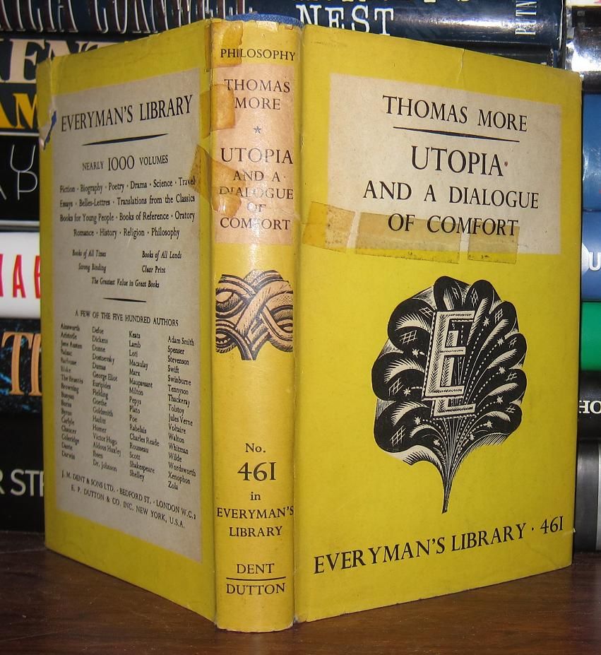 MORE, THOMAS - Utopia and a Dialogue of Comfort