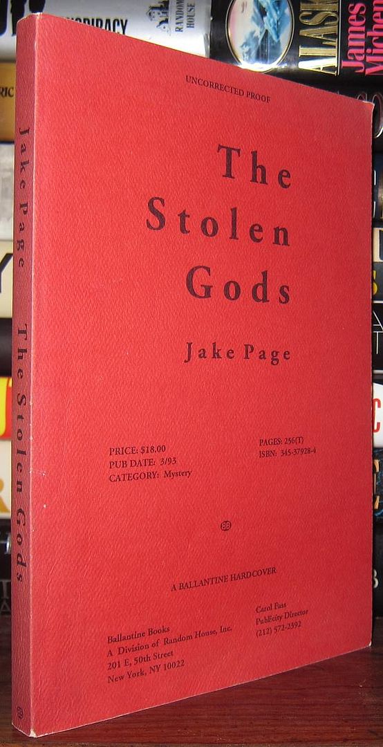 PAGE, JAKE - The Stolen Gods