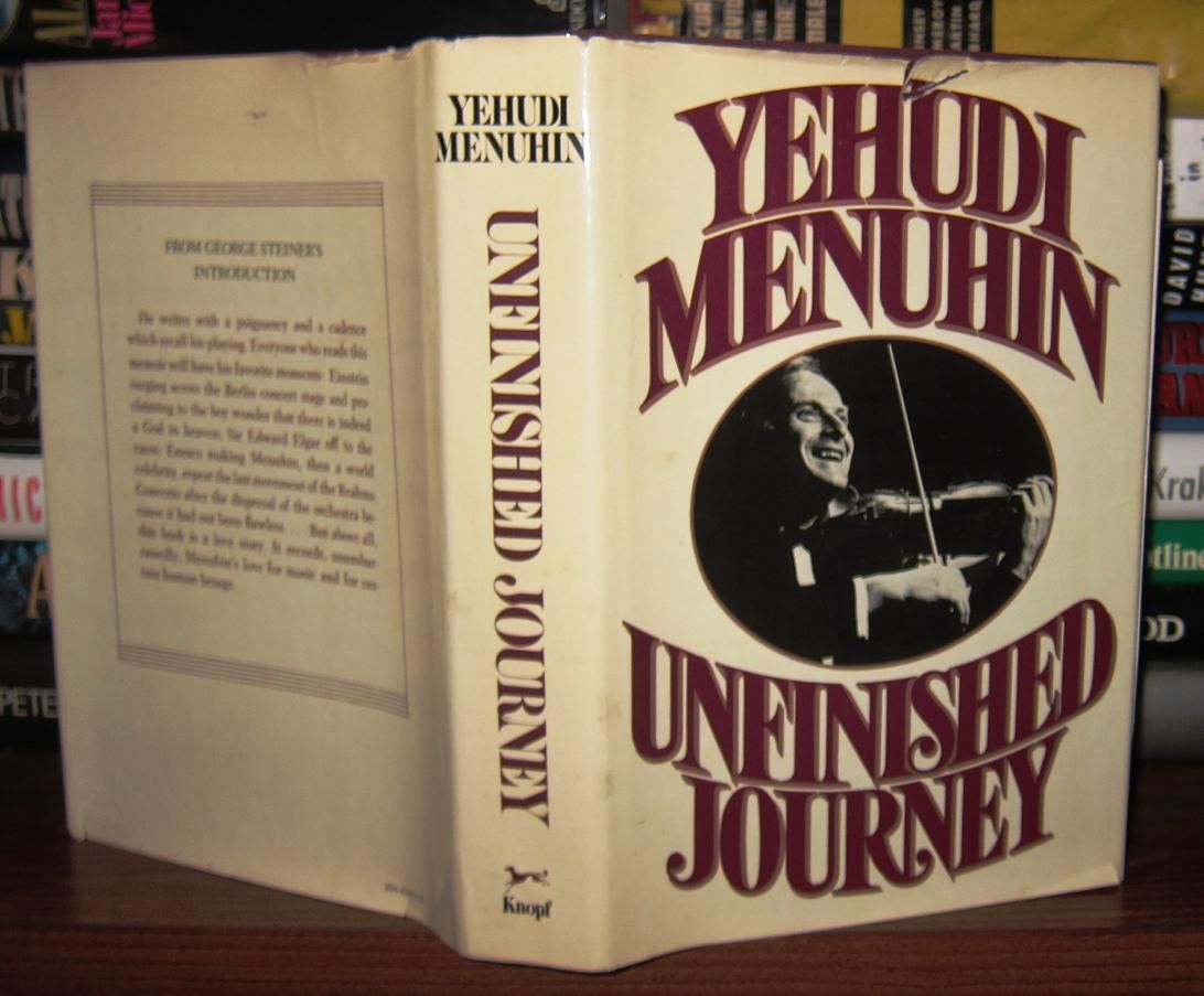 MENUHIN, YEHUDI - Unfinished Journey