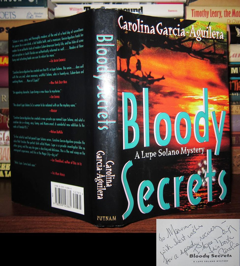 GARCIA-AGUILERA, CAROLINA - Bloody Secrets Signed 1st
