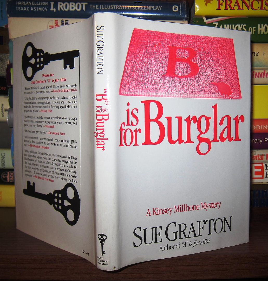 SUE GRAFTON - B Is for Burglar a Kinsey Millhone Mystery