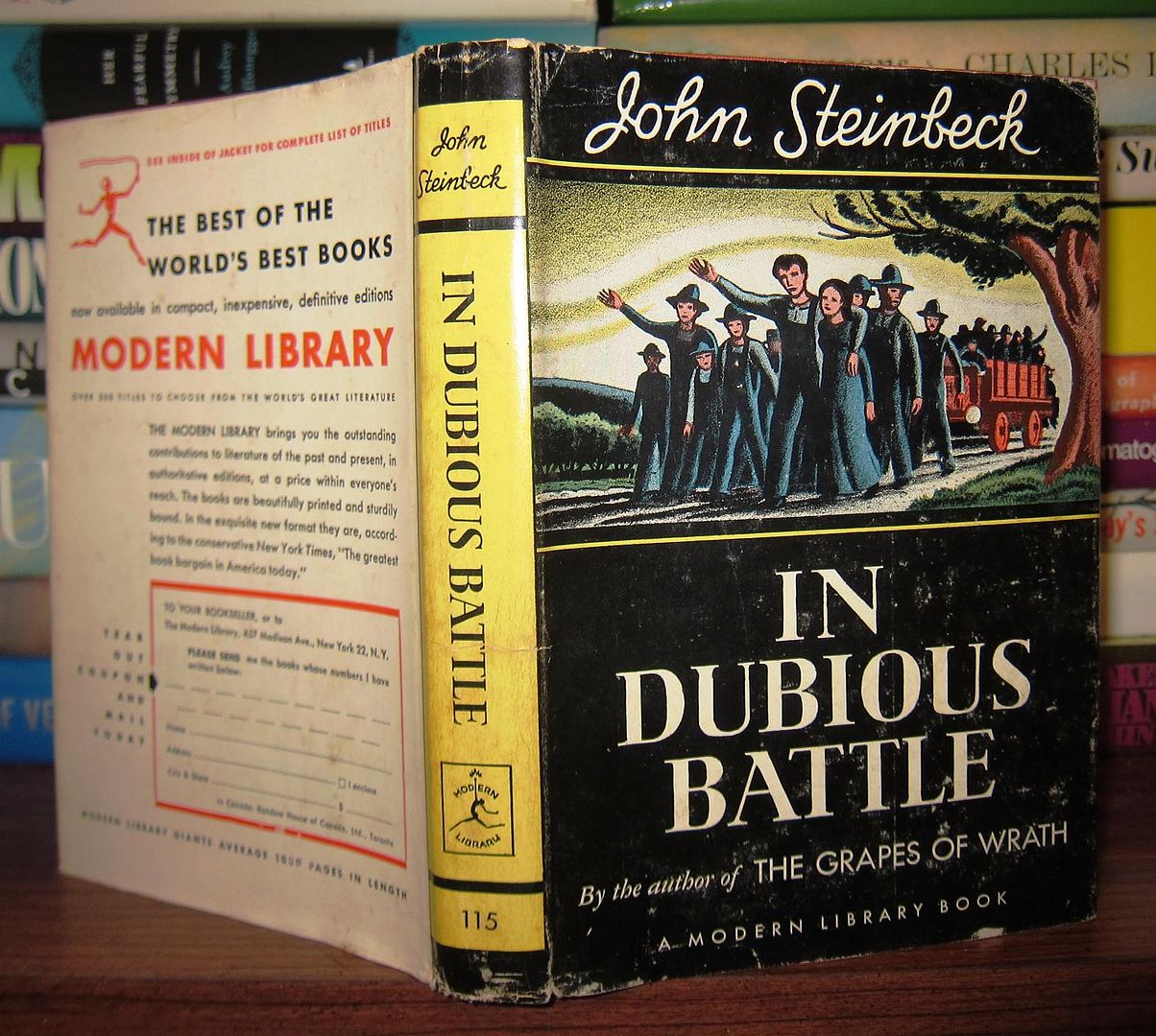 JOHN STEINBECK - In Dubious Battle