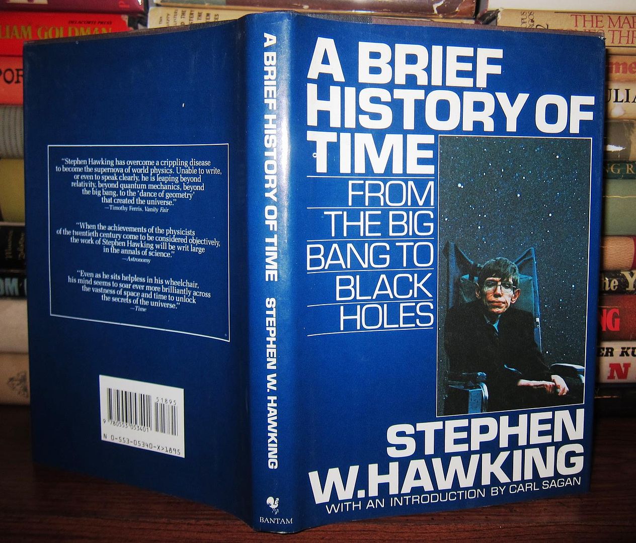 A Brief History of Time: From the Big Bang to Black Holes Carl Sagan, Ron Miller, Stephen W. Hawking