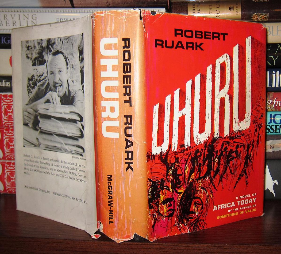 RUARK, ROBERT - Uhuru a Novel of Africa Today