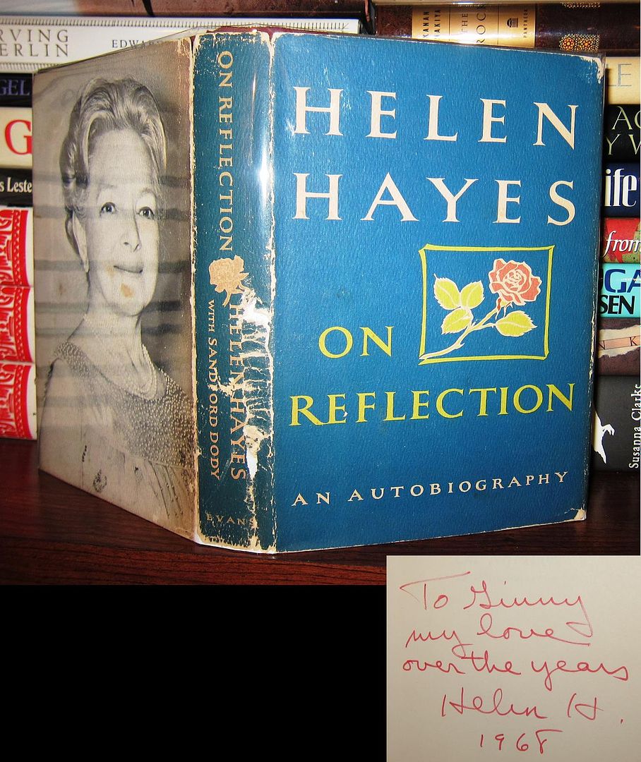 HAYES, HELEN - On Reflection Signed 1st