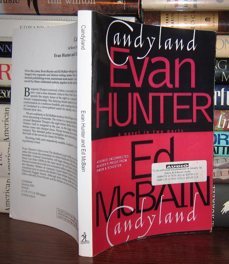 MCBAIN, ED  / EVAN HUNTER - Candyland : A Novel in Two Parts