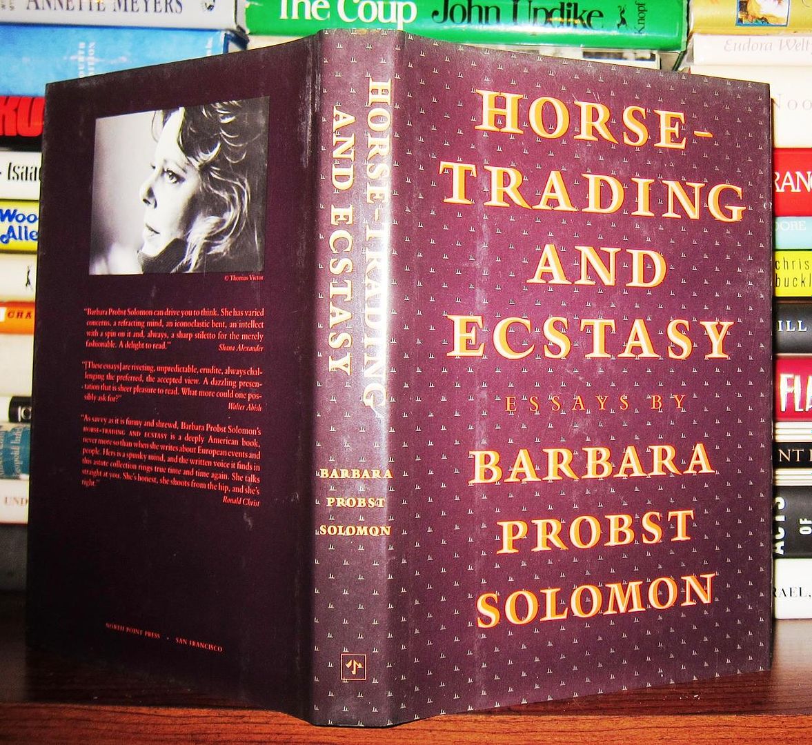 BARBARA PROBST SOLOMON - Horse-Trading and Ecstasy : Essays