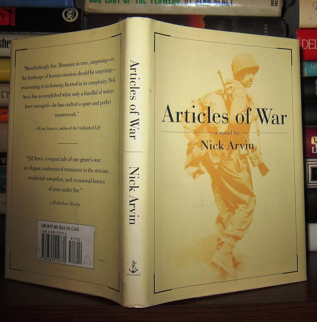 ARVIN, NICK - Articles of War