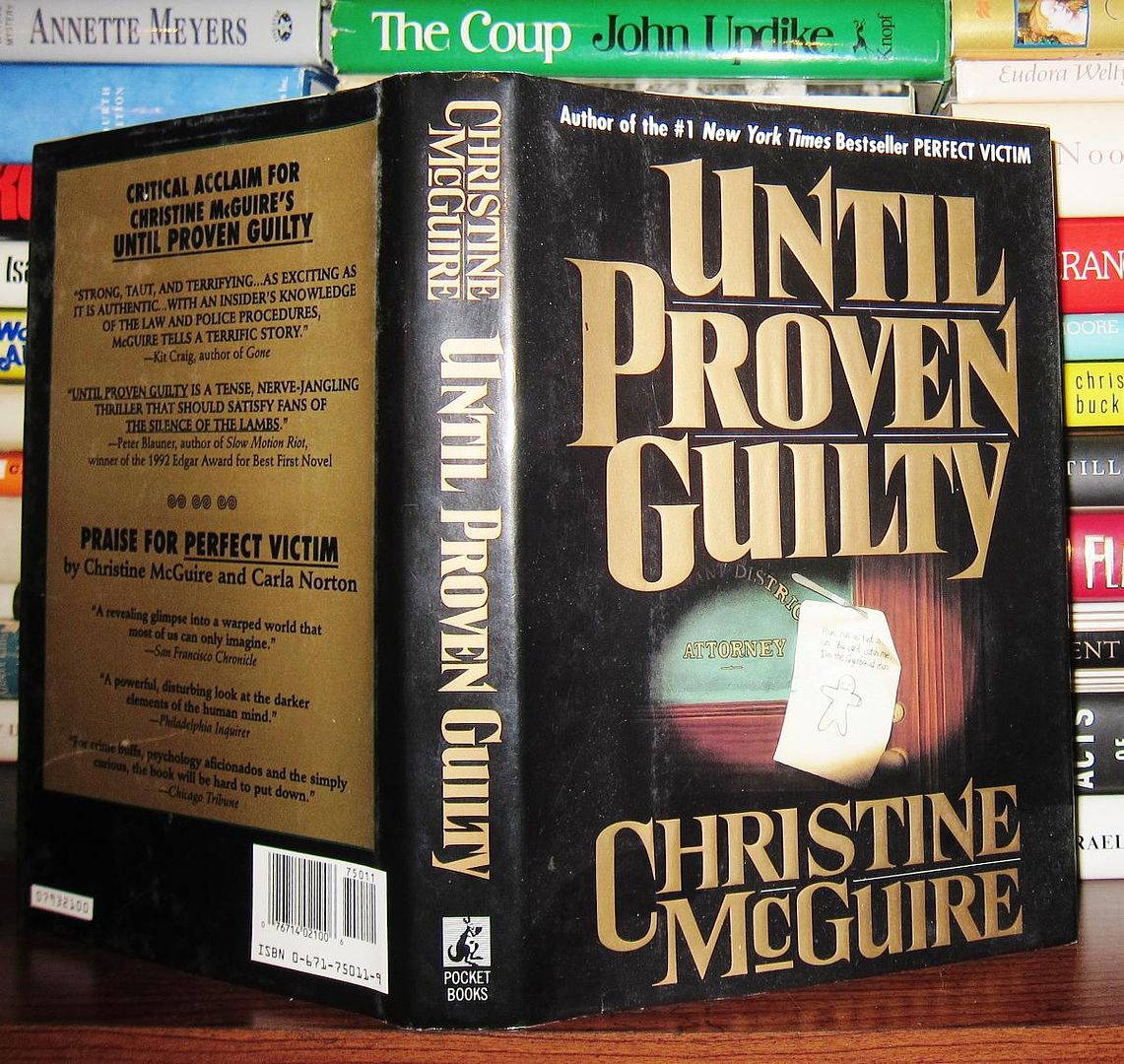 MCGUIRE, CHRISTINE - Until Proven Guilty