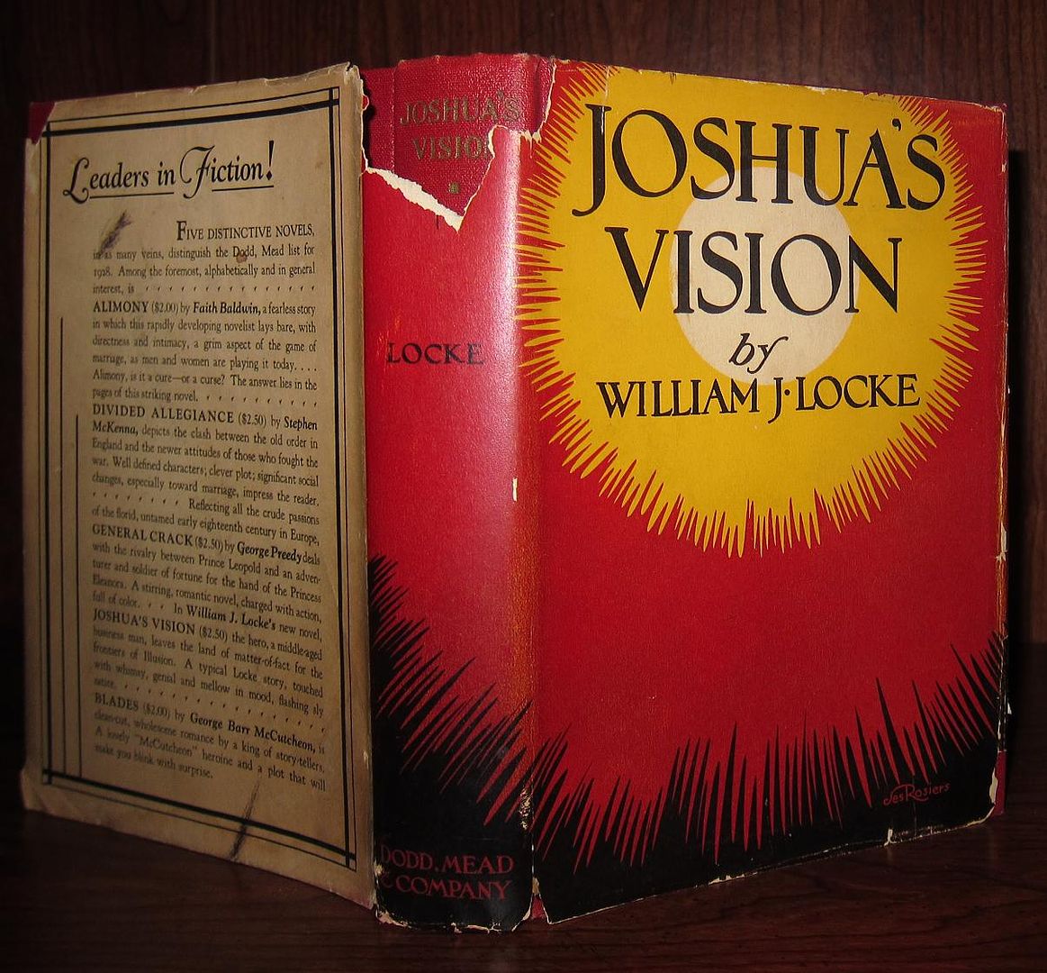 LOCKE, WILLIAM J. - Joshua's Vision