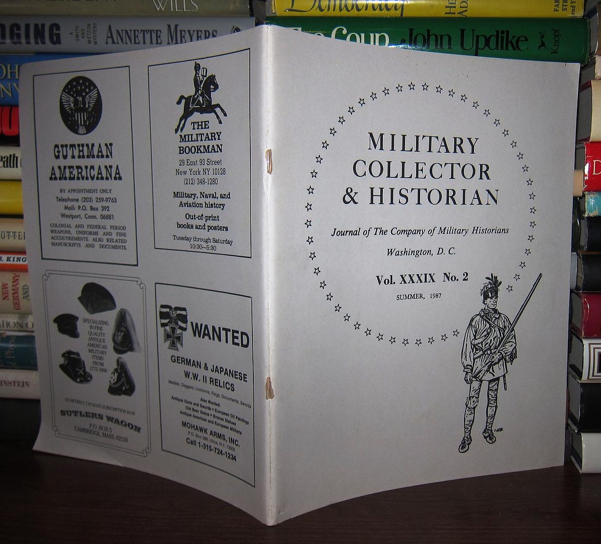 BROWNE, HOWARD - Military Collector & Historian Journal of the Company of Military Historians, Vol. XXXIX, No. 2