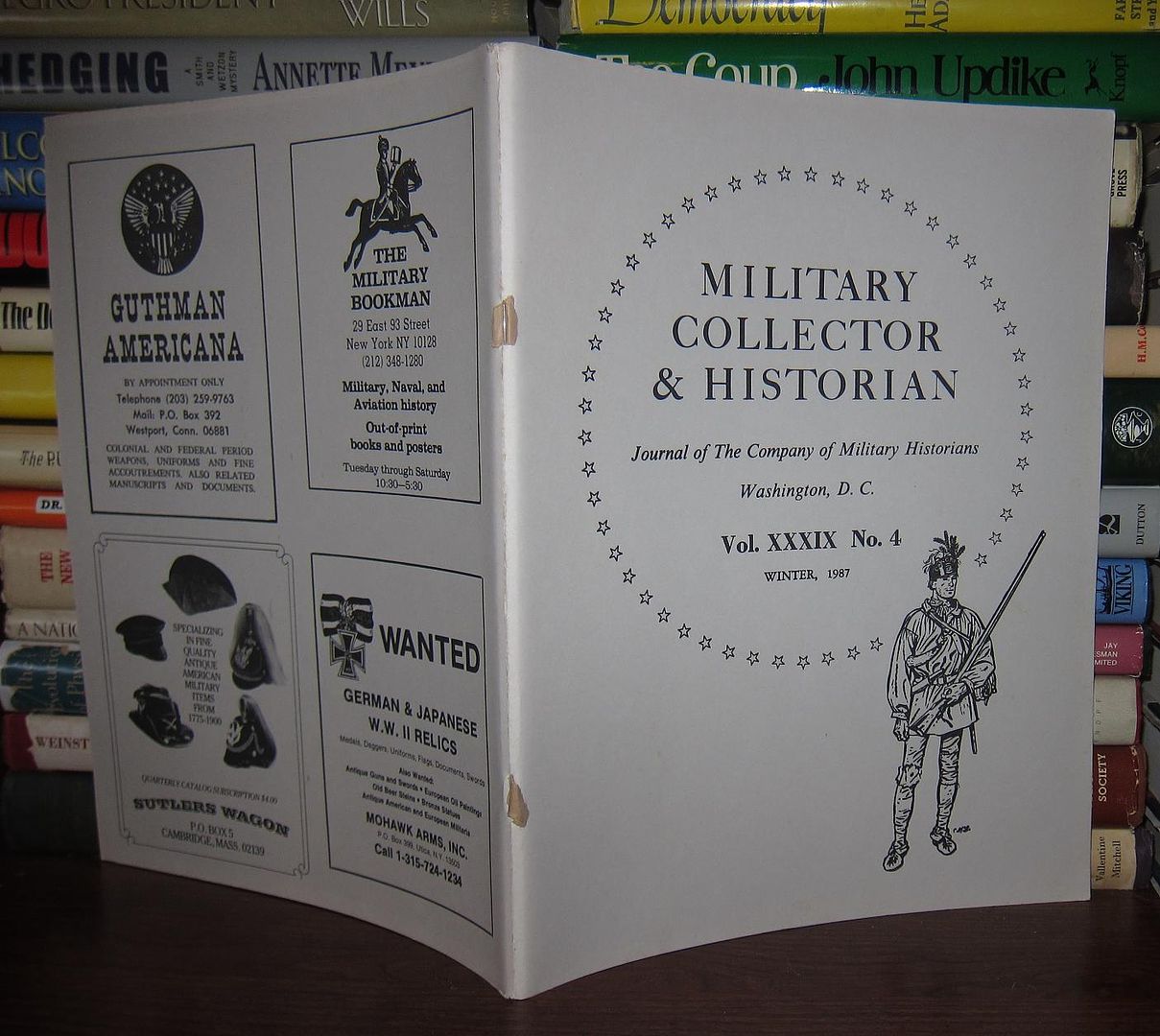 BROWNE, HOWARD - Military Collector & Historian Journal of the Company of Military Historians, Vol. XXXIX, No. 4