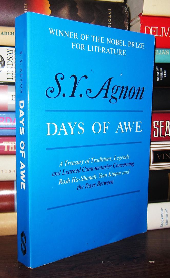 AGNON, SHMUEL YOSEF - Days of Awe