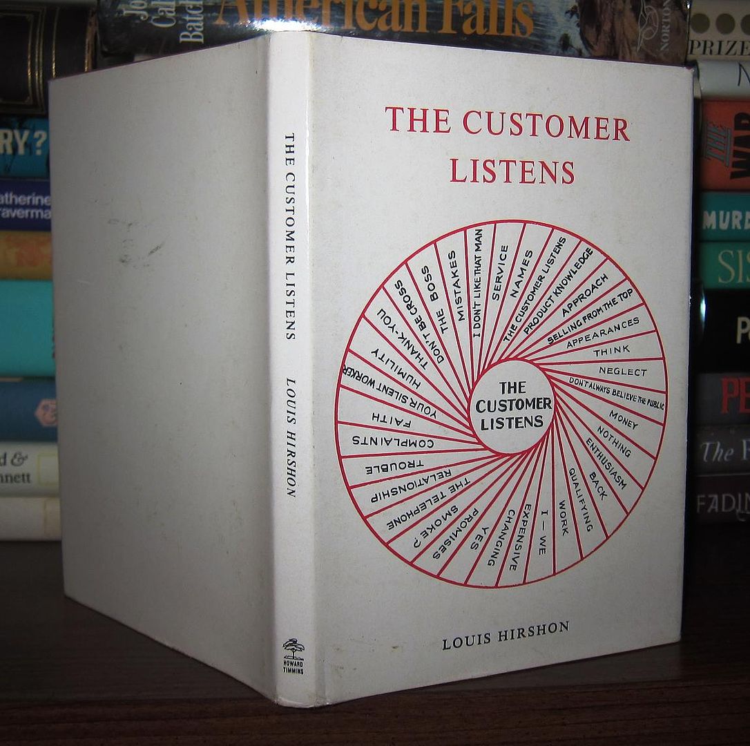 HIRSHON, LOUIS - The Customer Listens