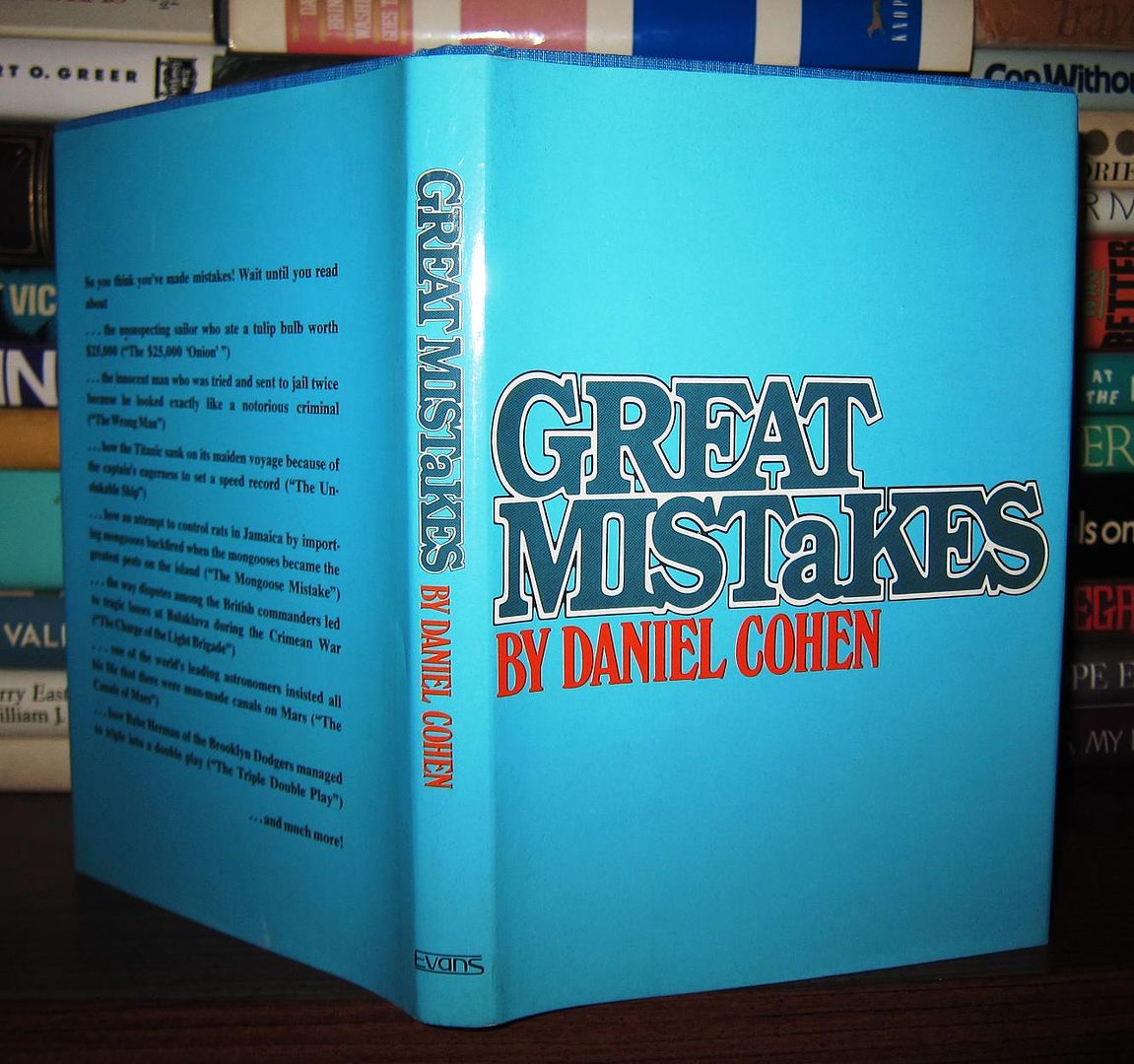 COHEN, DANIEL - Great Mistakes