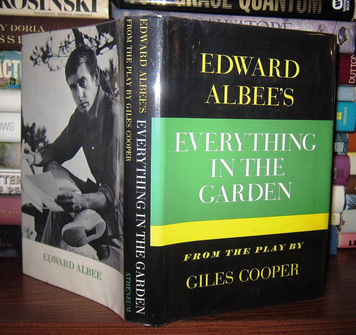 ALBEE, EDWARD; GILES COOPER - Everything in the Garden from the Play by Giles Cooper