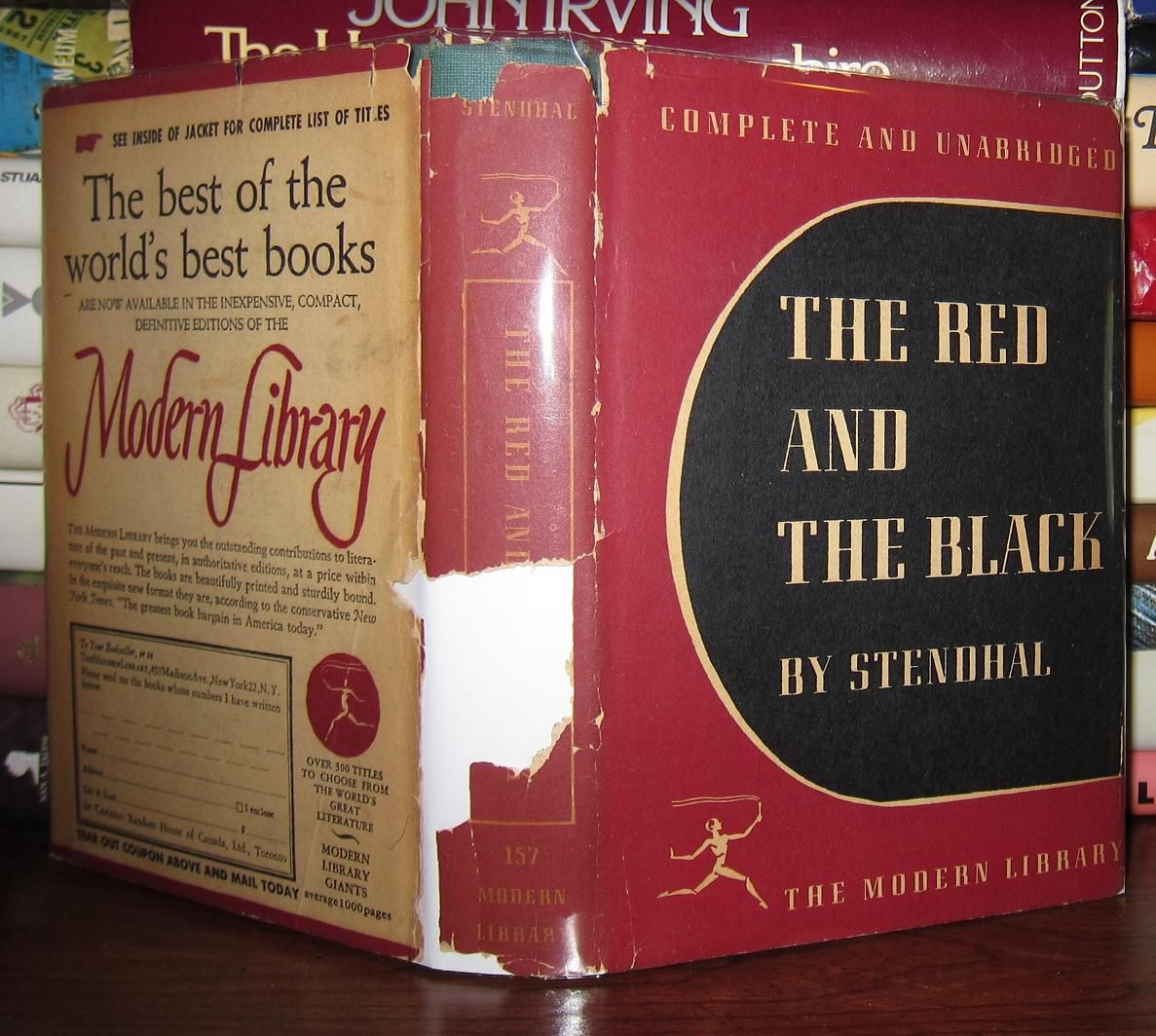 DE STENDHAL, MARIE-HENRI BEYLE; TANSLATED C. K. SCOTT MONCRIEFF - The Red and the Black