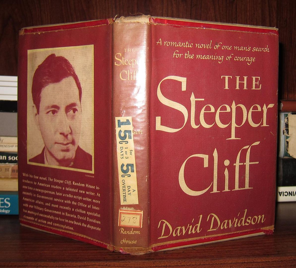 DAVIDSON, DAVID - The Steeper Cliff