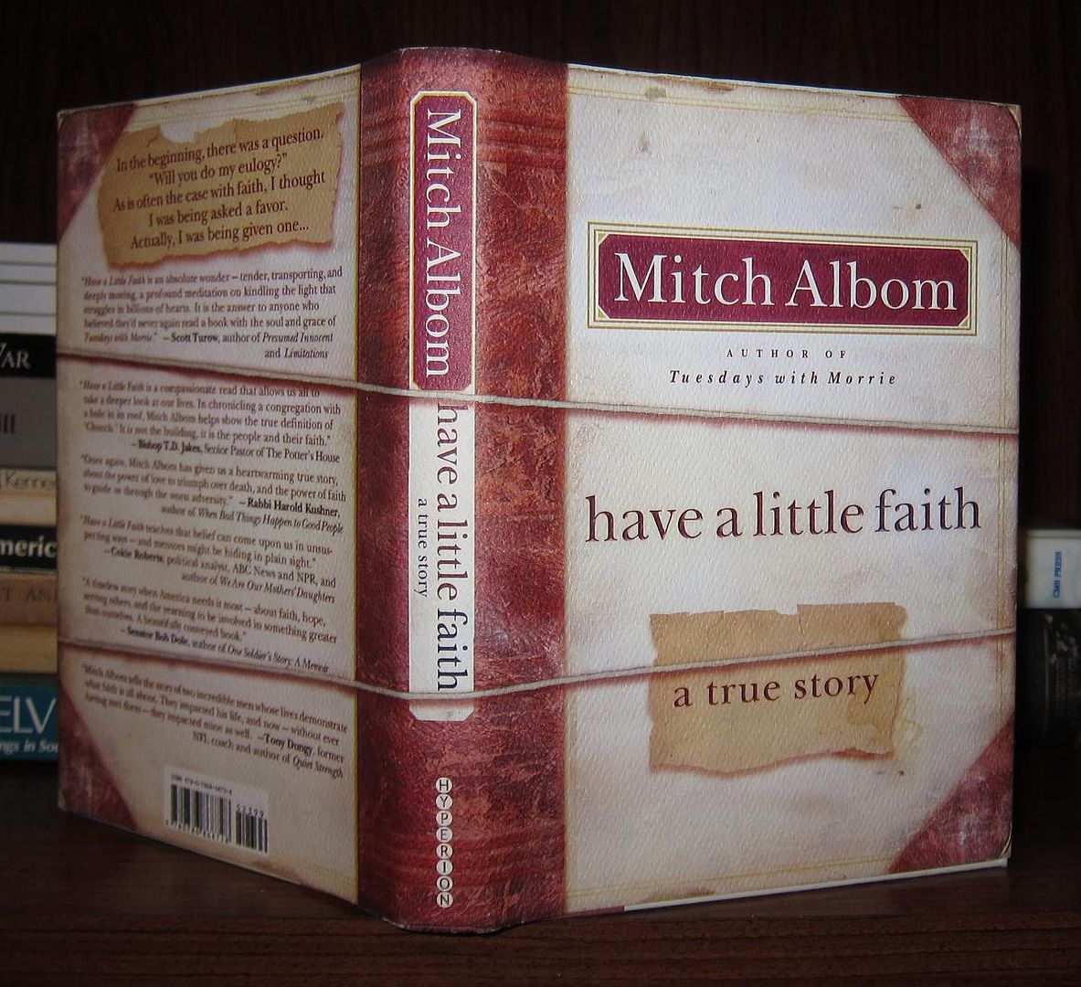 ALBOM, MITCH - Have a Little Faith a True Story