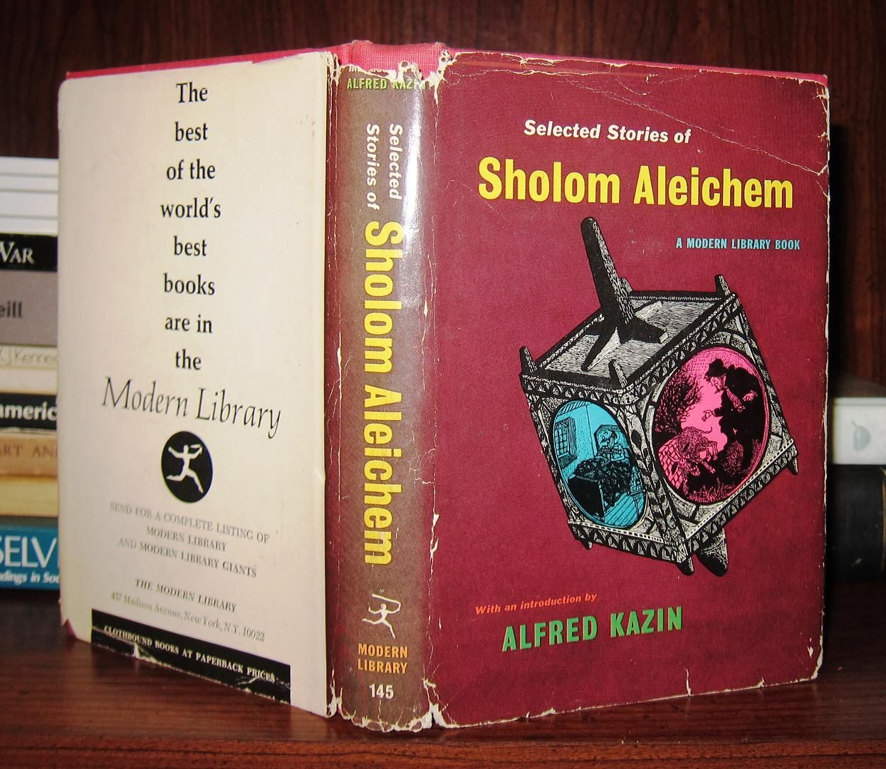 ALEICHEM, SHOLOM;   ALFRED KAZIN - Selected Stories of Sholom Aleichem