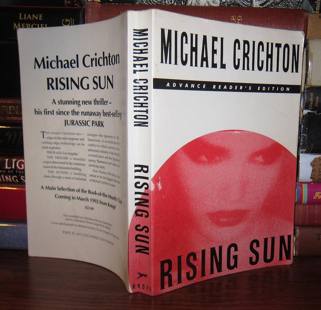 CRICHTON, MICHAEL - Rising Sun a Novel