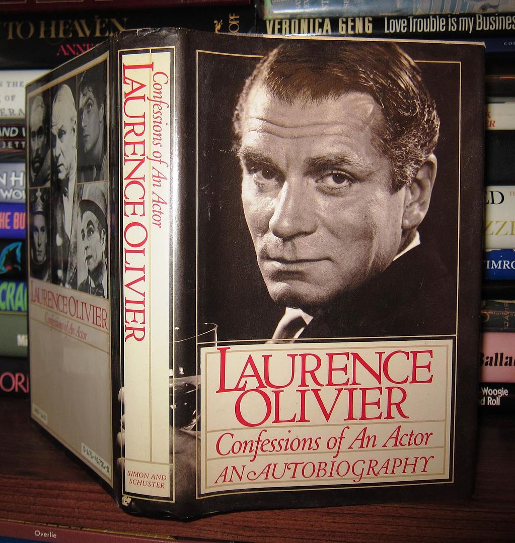 OLIVIER, LAURENCE - Confessions of an Actor an Autobiography