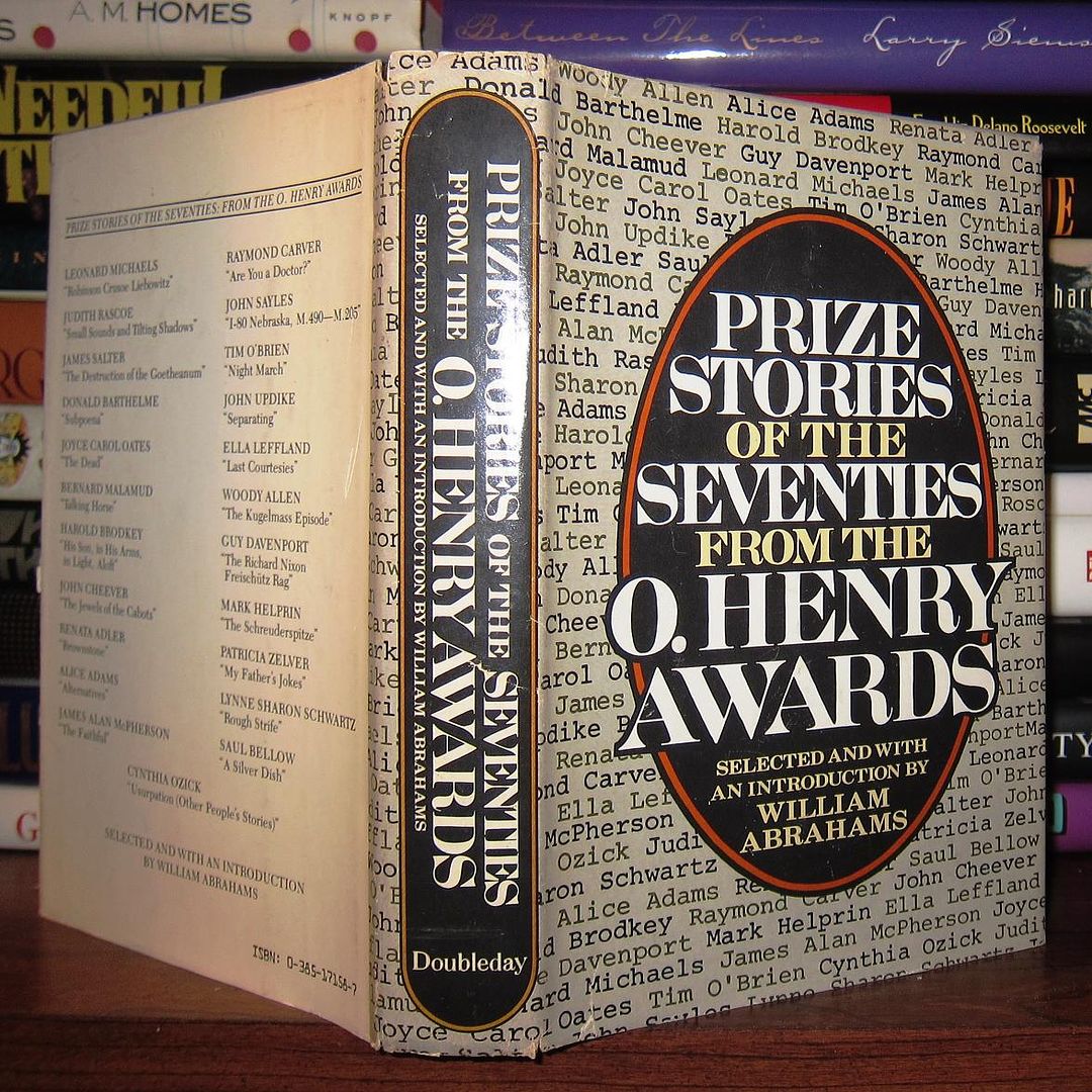 ABRAHAMS, WILLIAM - Prize Stories of the Seventies from the o. Henry Awards