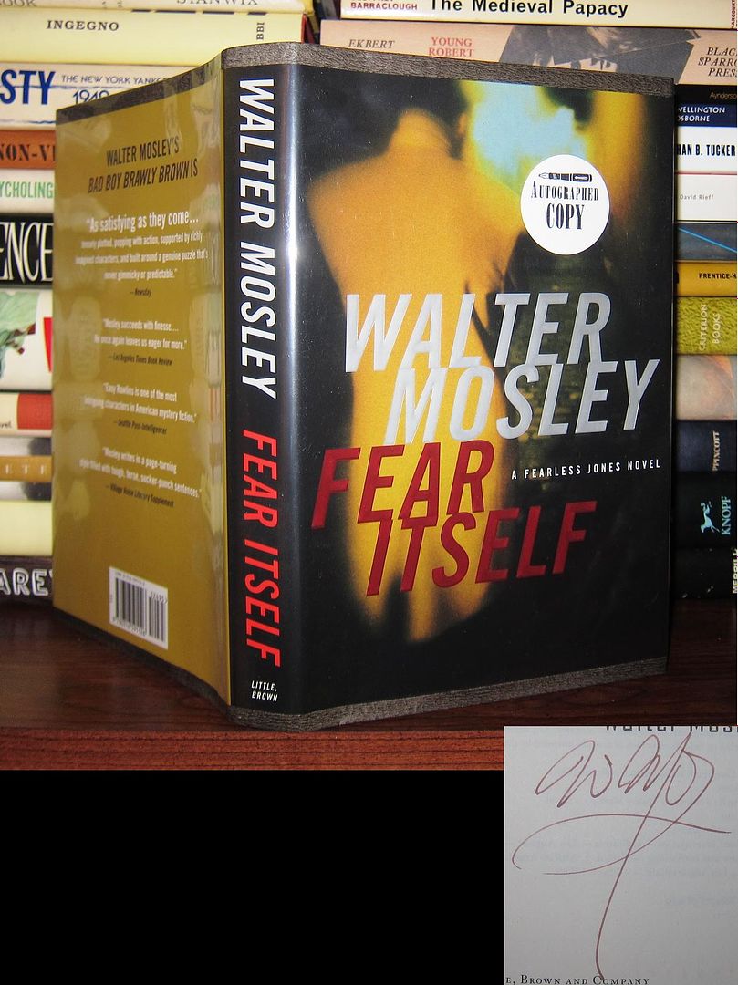MOSLEY, WALTER - Fear Itself Signed 1st