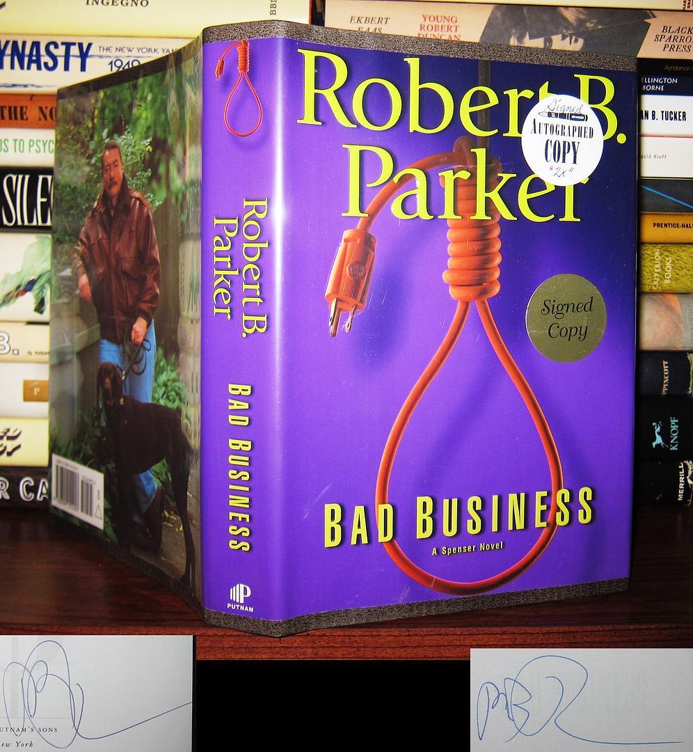 PARKER, ROBERT B. - Bad Business Signed 1st