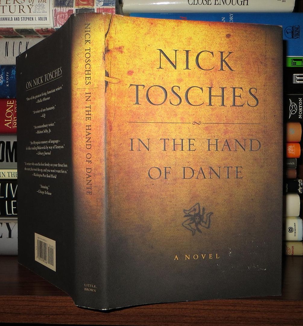 TOSCHES, NICK - In the Hand of Dante a Novel