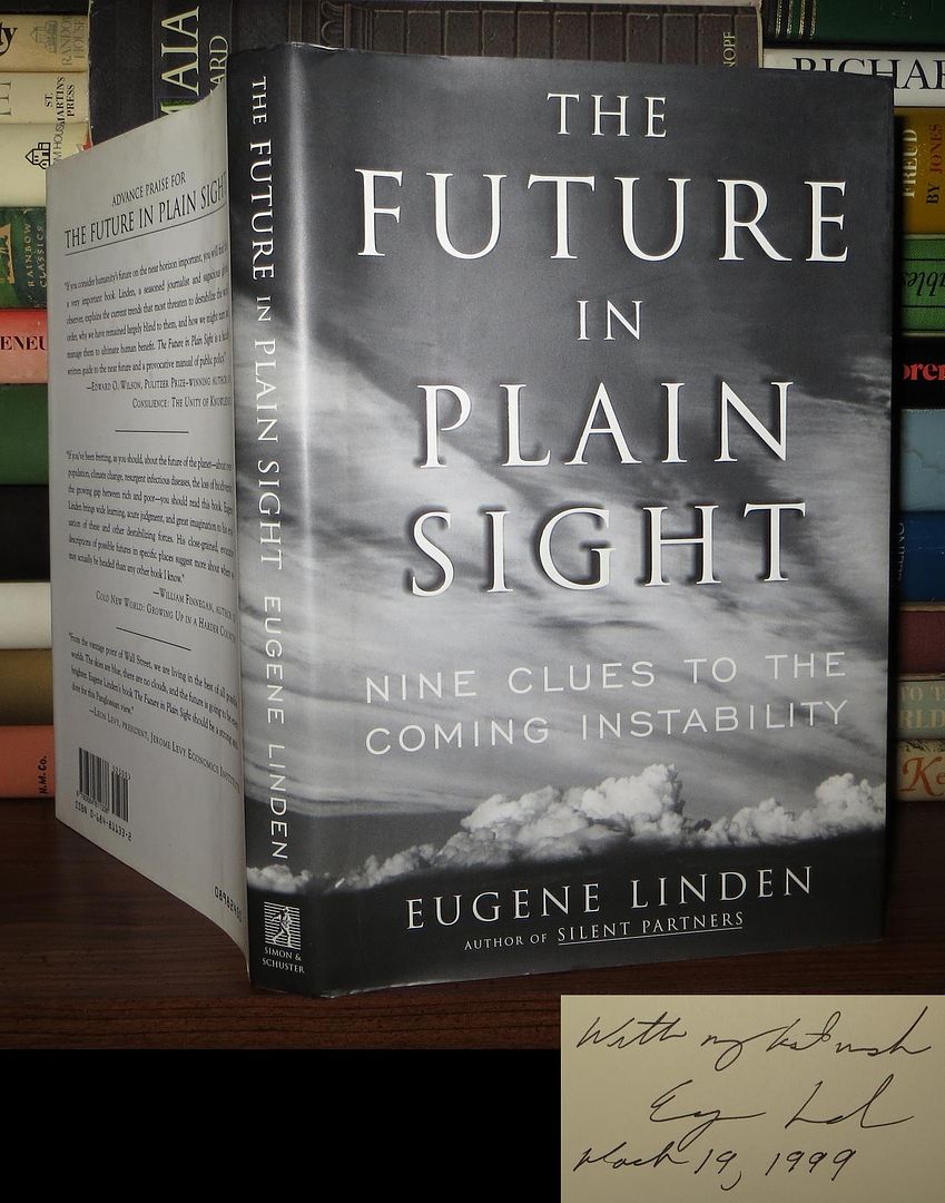 LINDEN, EUGENE - The Future in Plain Sight Signed 1st