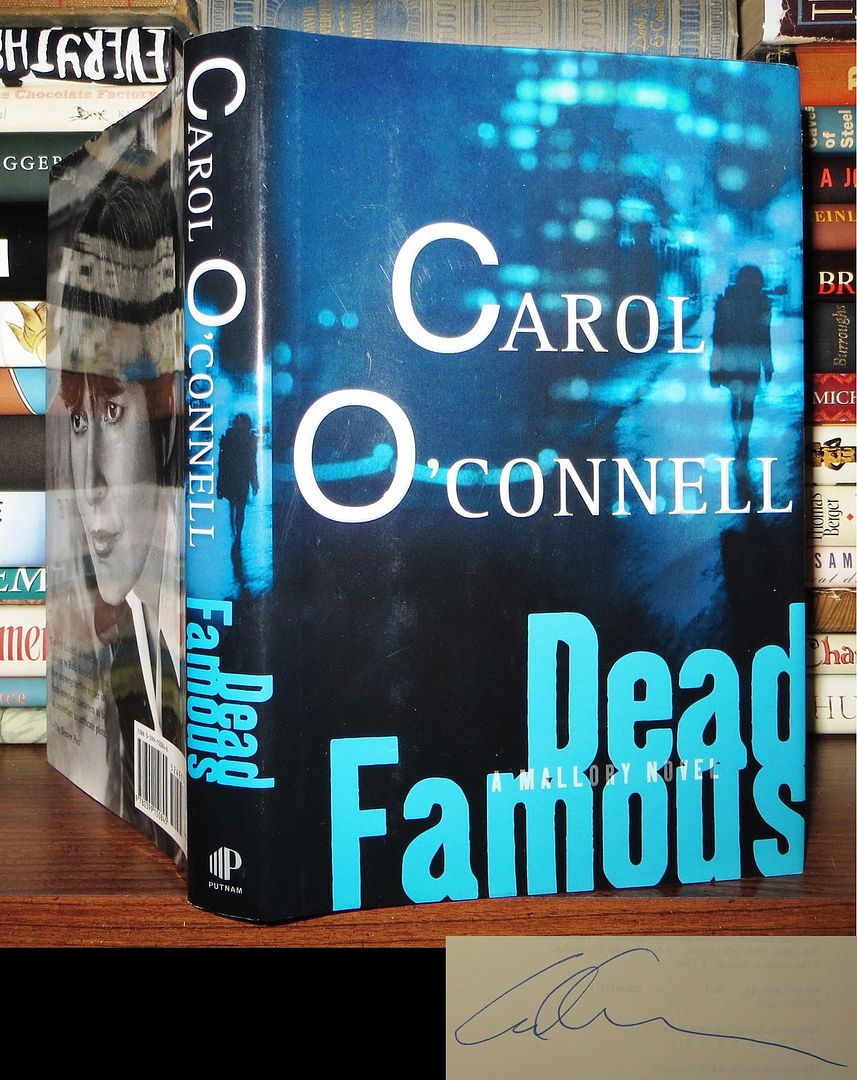 O'CONNELL, CAROL - Dead Famous Signed 1st