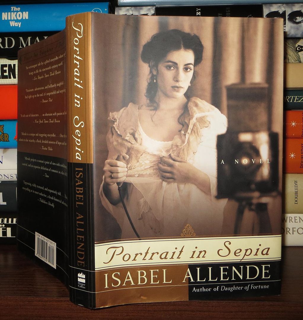 ALLENDE, ISABEL; SPANISH, MARGARET SAYERS PEDEN FROM THE - Portrait in Sepia a Novel