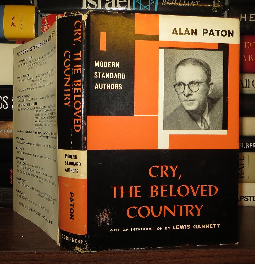 PATON, ALAN - Cry, the Beloved Country