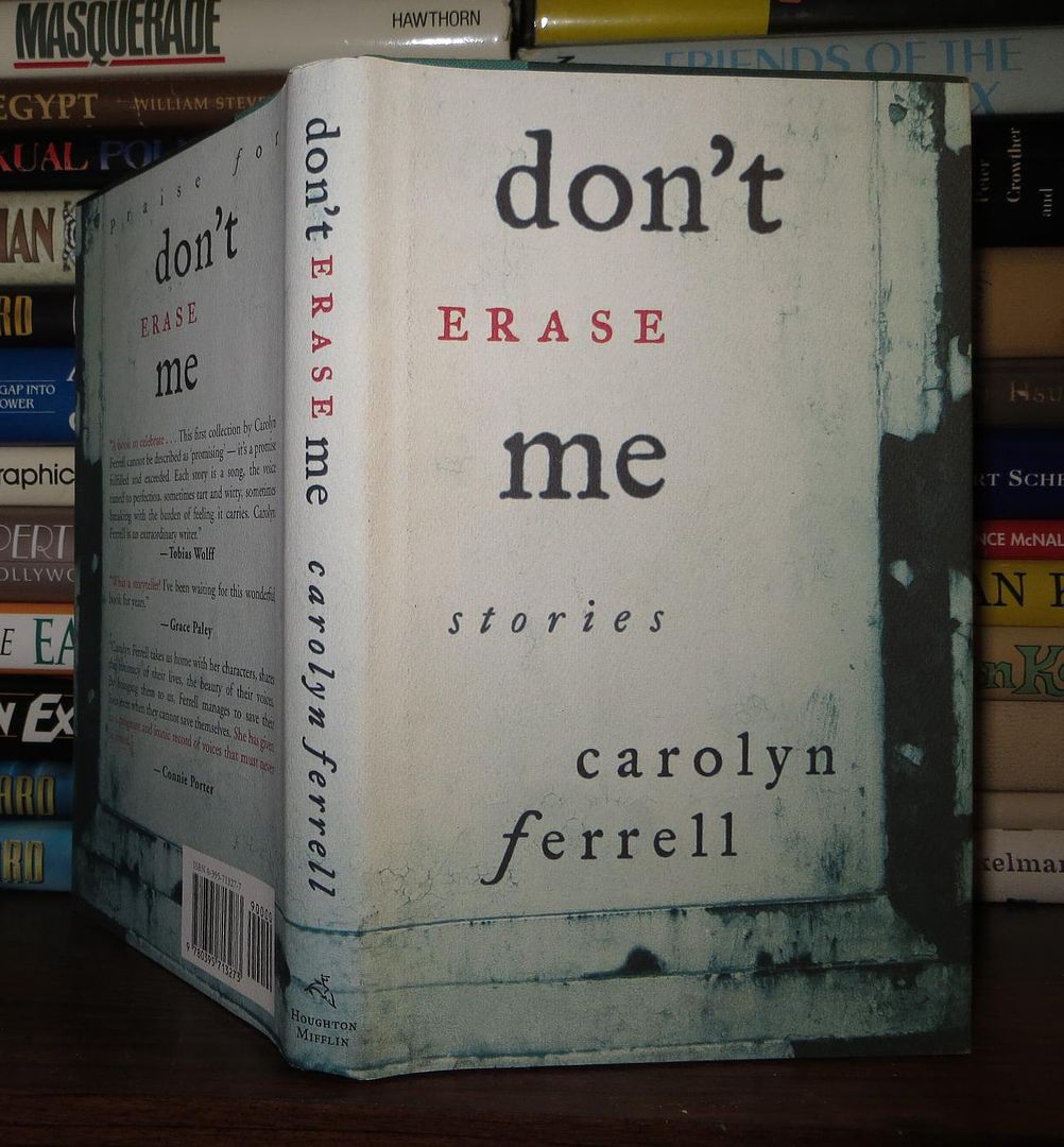 FERRELL, CAROLYN - Don't Erase Me