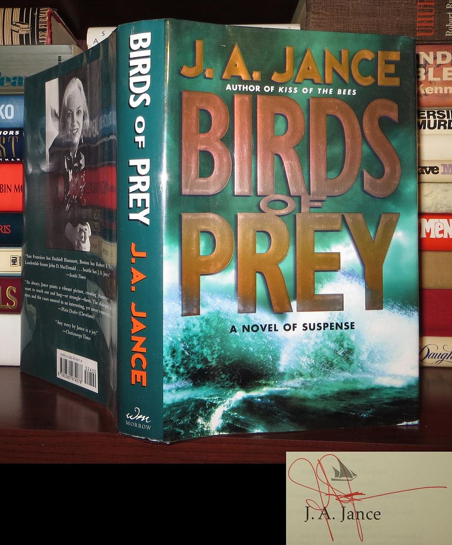 JANCE, J.A. - Birds of Prey Signed 1st