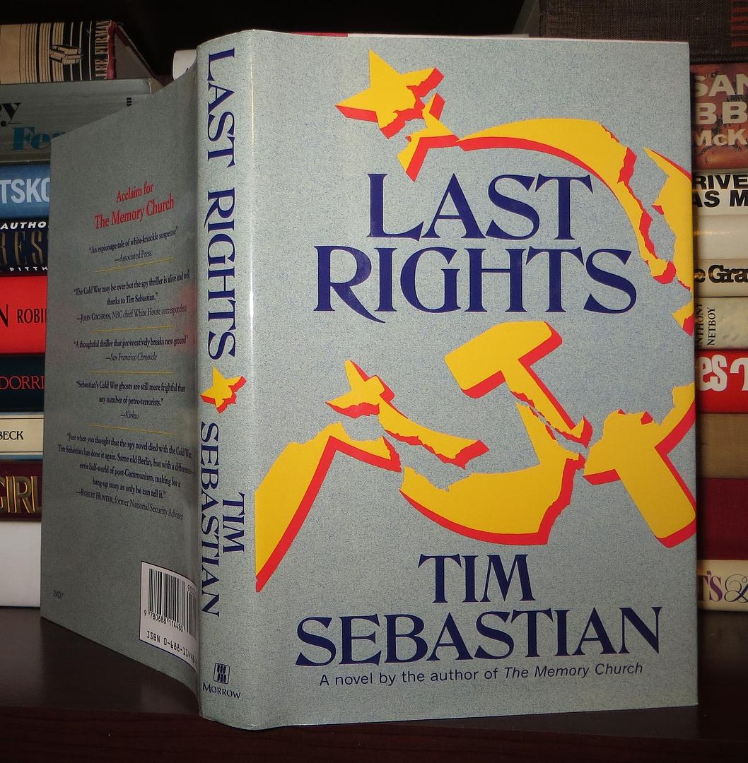 SEBASTIAN, TIM - Last Rights a Novel