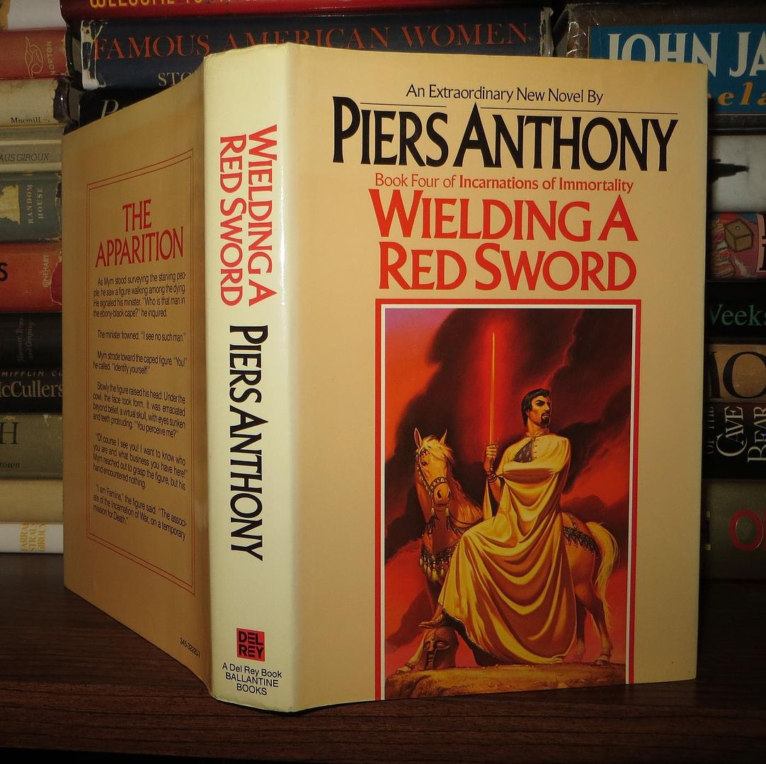 PIERS ANTHONY - Wielding a Red Sword Incarnations of Immortality, Book 4
