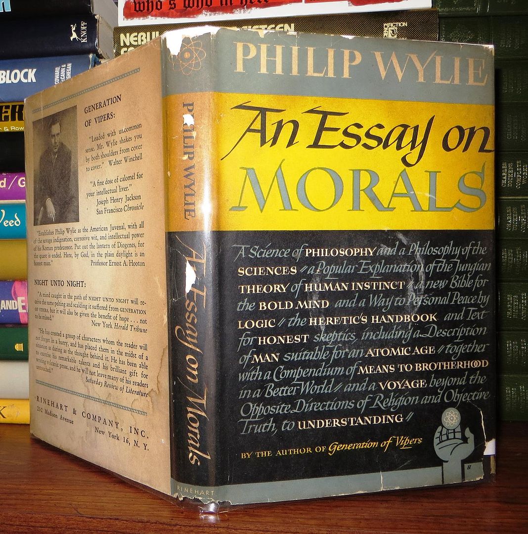 WYLIE, PHILIP - An Essay on Morals