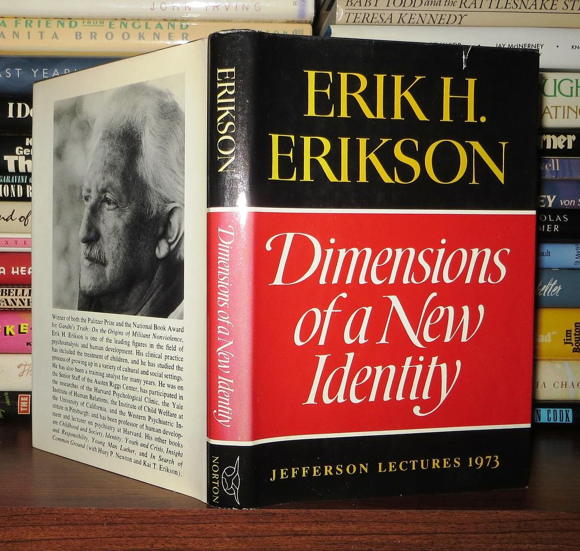 ERIKSON, ERIK H. - Dimensions of a New Identity