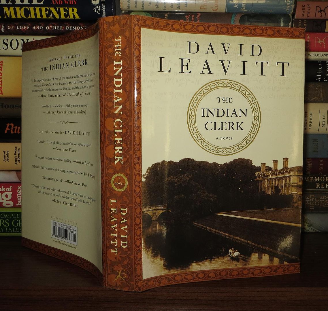 LEAVITT, DAVID - The Indian Clerk a Novel