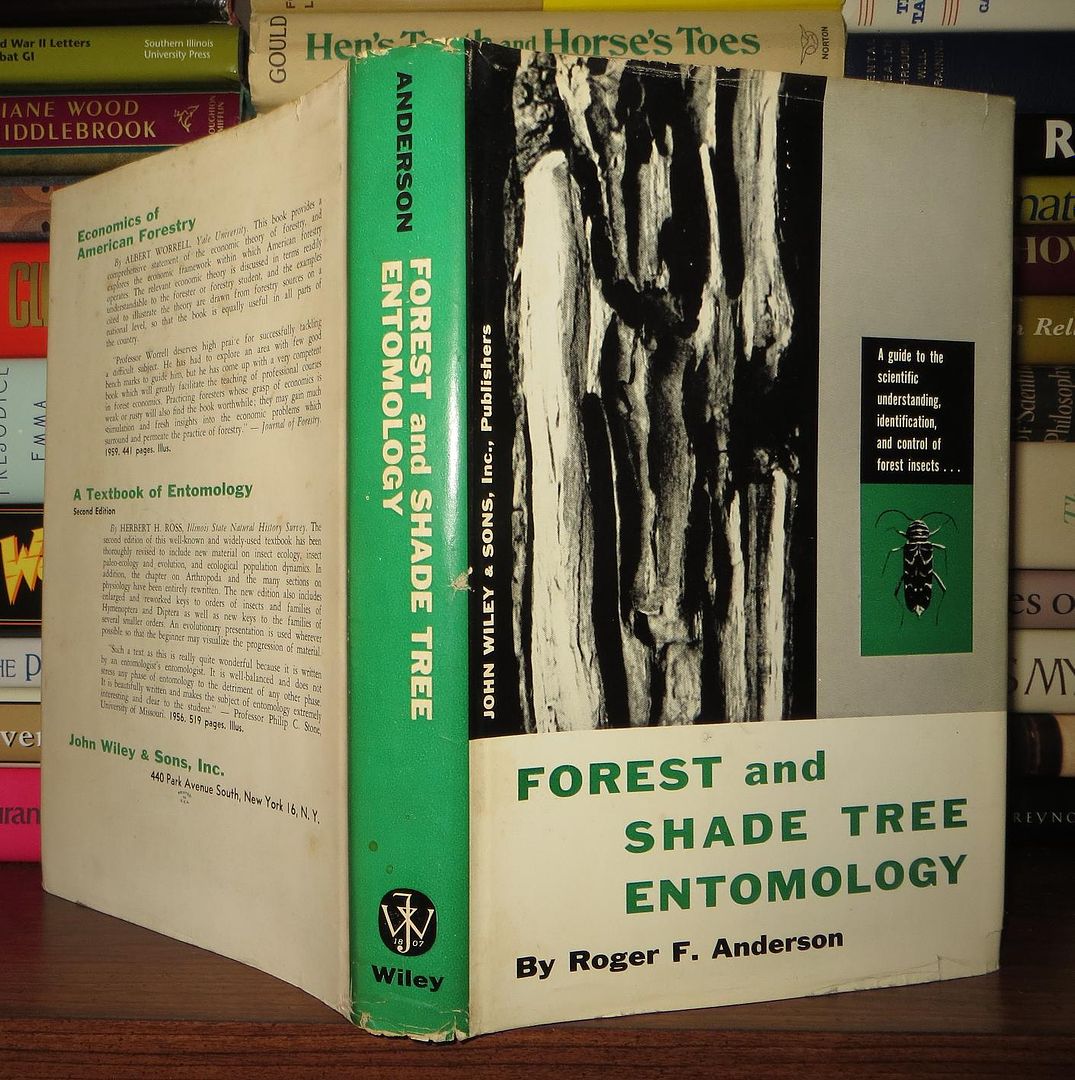 ANDERSON, ROGER F. - Forest and Shade Tree Entomology