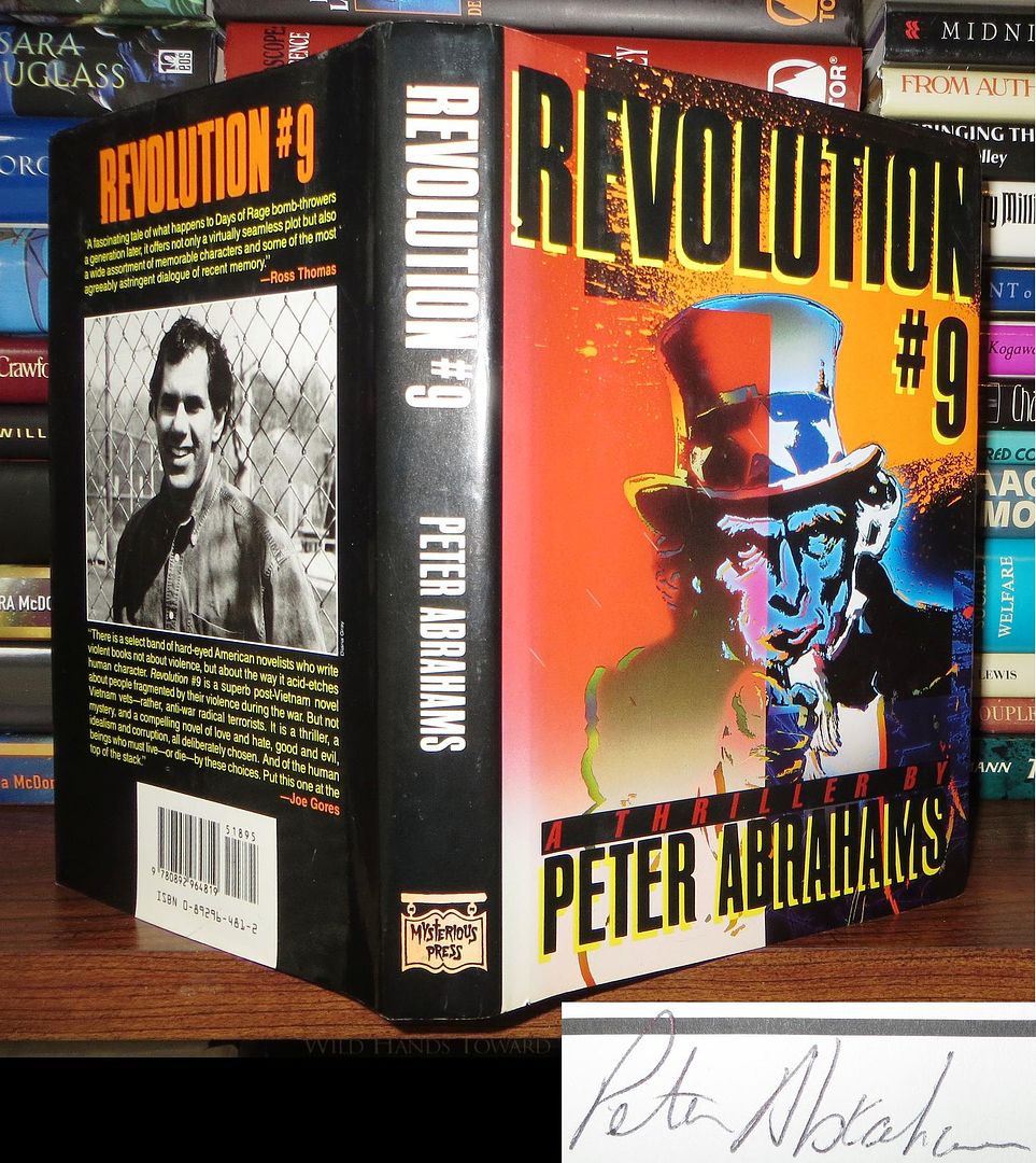 ABRAHAMS, PETER - Revolution #9 Signed 1st