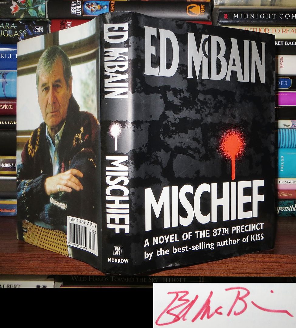 MCBAIN, ED - Mischief Signed 1st